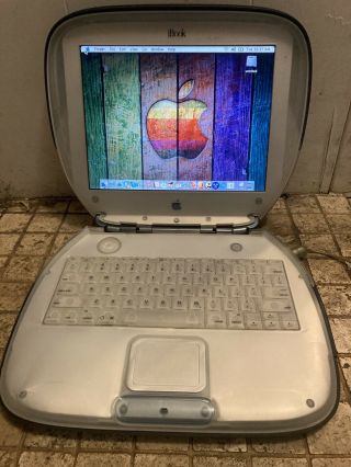 Vintage Apple Macintosh Ibook Clamshell Graphite Se G3 366mhz Ac Adapter