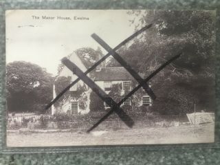 Old Postcard Of Manor House,  Ewelme,  Wallingford,  Oxfordshire