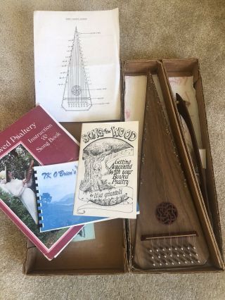 Vintage Song Of The Wood Bowed Psaltery