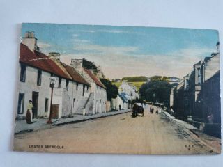 Vintage Postcard Easter Aberdour Fife