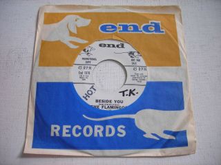 Promo W Sleeve The Flamingos Beside You / When I Fall In Love 1960 45rpm Vg,