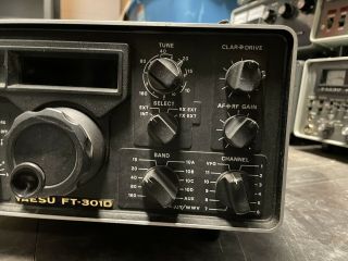 YAESU FT - 301D TRANSCEIVER Vintage Ham Radio 3