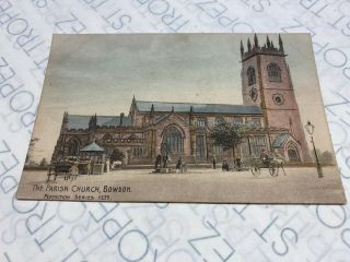 Old Postcard The Parish Church Bowdon
