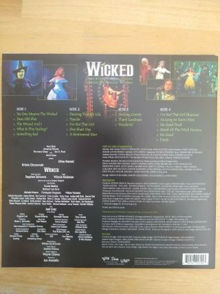 Wicked (Cast Recording) [Used Very Good Vinyl LP] 2