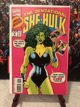 Sensational She - Hulk 60 (1994,  Marvel) Final Issue,  Nm -