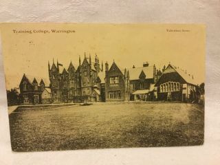 Old Postcard Training College Warrington