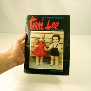 VINTAGE Doll Terri Lee Jerri Lee Auburn Caracul Wig Dressed w/ Terri Lee Book 4