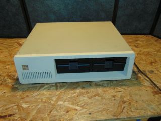 Vintage Ibm Pc Model 5150 With 2 Disk Drives