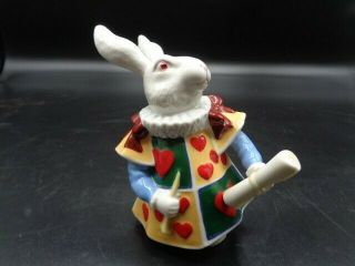 Dept 56 Ceramic Figure - Alice In Wonderland - White Rabbit