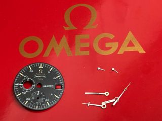 Vintage Omega Speedmaster 125 Automatic Chronometer Dial And Hands Set