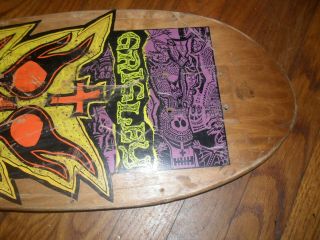 John Grigley vision vintage rare skateboard deck 6