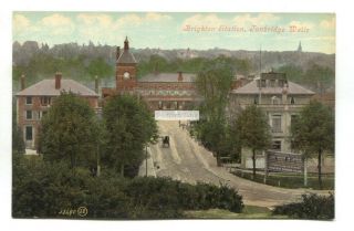 Tunbridge Wells - Brighton Railway Station - Old Kent Postcard
