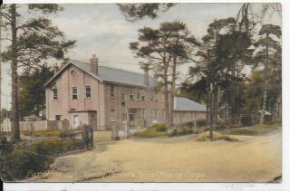 Vintage Postcard,  Headquarters,  Royal Flying Corps,  Farnborough,  Hampshire,  1920