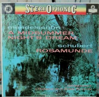 Ansermet - Mendelssohn - A Midsummer Nights Dream London Cs6186 Vinyl Lp