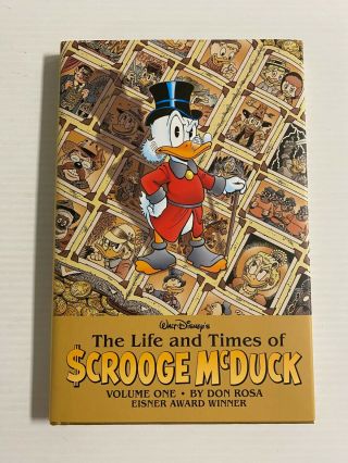The Life & Times Of Scrooge Mcduck Vol 1 Hardcover Don Rosa Disney