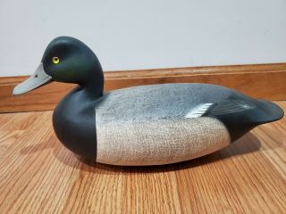 Rick Brown Greater Scaup Drake Decoy Point Pleasant Nj S&d 2012