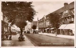 Old R/p Postcard - Eastcheap - Letchworth - Herfordshire 1933