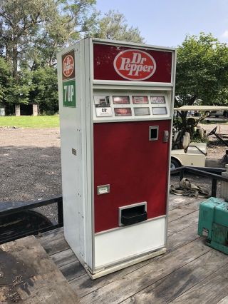 Dixie Narco Dr Pepper Pop Can Soda Machine Vintage Man Cave Project Central Ill