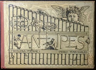1883 2nd Ed Pan - Pipes: A Book Of Songs By Theo Marzials Illust By Walter Crane