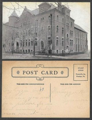 Old Ohio Postcard - Tiffin - Ursuline Convent