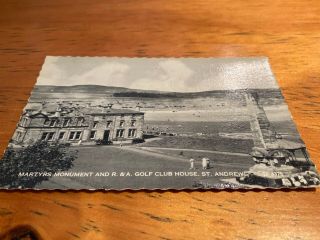 Old Postcard Golf Club House St Andrews