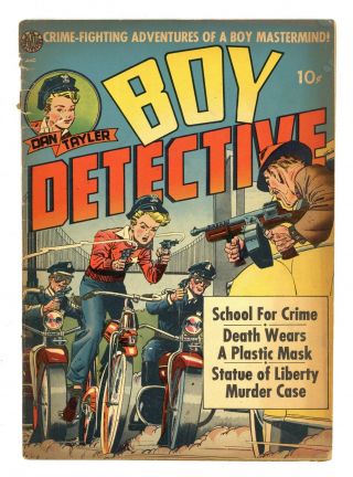 Boy Detective 1 Gd,  2.  5 1951