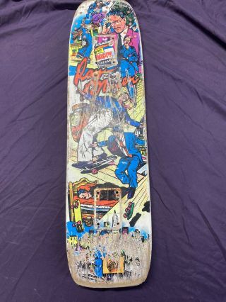 Vintage Ray Meyer Freestyle Skateboard Deck Santa Cruz