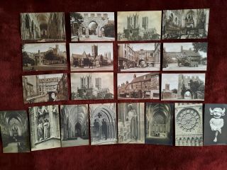 Old Postcards Lincoln Cathedral Castle Arch Stonebow Glory Hole City
