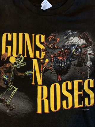 Vintage Guns N Rose 1987 Concert Shirt
