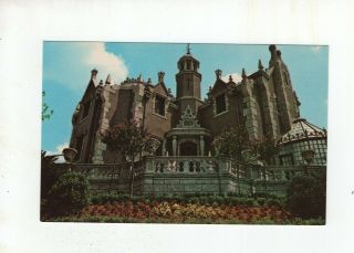 Vintage Post Card - Walt Disney World - The Haunted Mansion