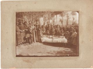 Post Mortem Young Woman Open Coffin Casket Vintage Real Photo 1910 