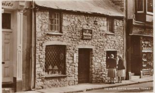 Wales Postcard - Ye Old Gifte Shoppe,  Tenby Rs24579