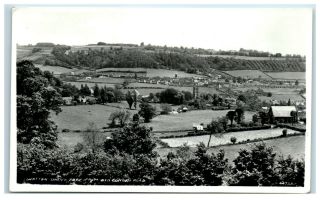 Postcard Wotton Under Edge From Old London Road Gloucestershire Real Photo