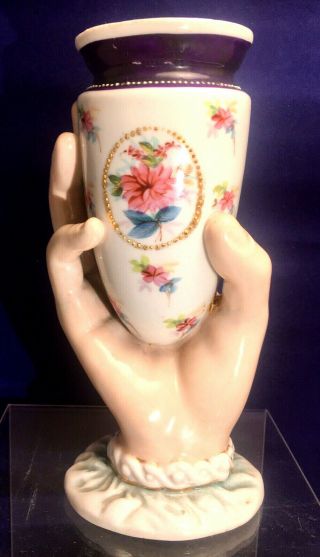 Porcelain Hand Vase Not Royal Worcester But In The Form Of Mrs.  Hadley 