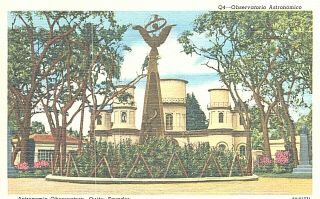 Vintage Postcard - Astronomic Observatory,  Quito,  Ecuador