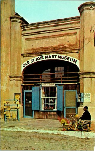 Charleston Sc Old Slave Mart Museum Postcard (18362)