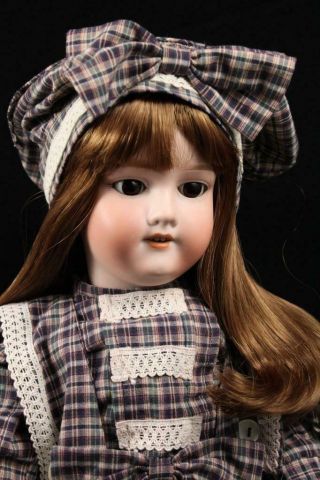 21 " Armand Marseille Am 390 Doll Antique German Bisque Head Compo Body Sleep Eye