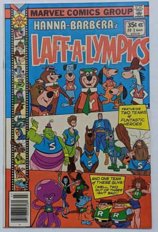 Laff - A - Lympics 1 (mar 1978,  Marvel) Nm - 9.  2