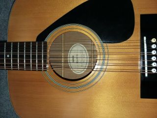 Yamaha Vintage Acoustic/Electric 12 String Guitar 2