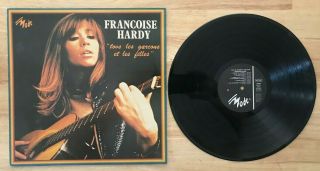 Rare French Lp Francoise Hardy Tous Les Garcons Et Les Filles