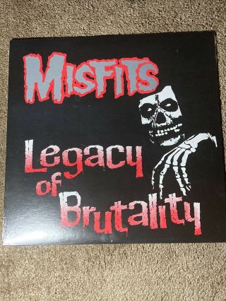 Misfits - Legacy Of Brutality Vinyl Lp Danzig Punk Hardcore Goth
