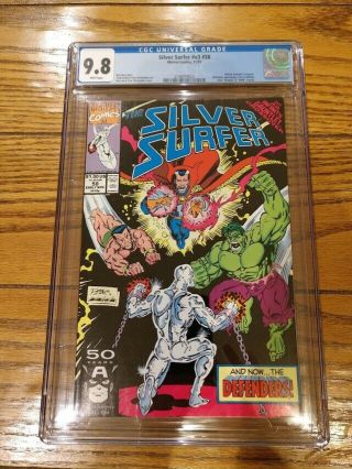 Marvel: Silver Surfer V3 58 Cgc 9.  8 W 1991 Namor Hulk Dr.  Strange