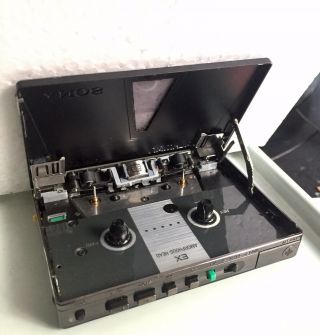 Vintage Rare Sony WM 550C Walkman Cassette Player Dolby B - C NR Metal Case. 5
