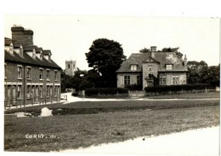 Rp Postcard - The Old Grammar School,  Corby Glen,  Lincolnshire.