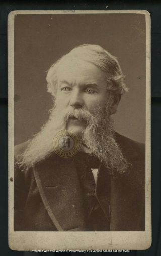 Vintage Civil War Lieut.  Colonel: Charles R.  Babbitt Cdv Photograph C.  1860s