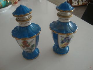 Antique Sevres Royal Vienna Porcelain Vases