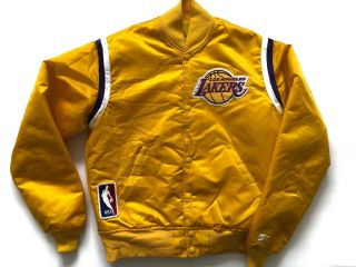 Vintage 90’s La Lakers Starter Jacket Size Small