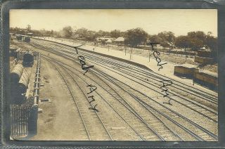 Old Postcard,  The Railway,  Rawalpindi,  Pakistan,  India.