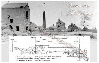 3 Old Photos Meliden Talargoch Lead Mining Buildings Engine House Shafts Maps