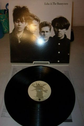 Echo And The Bunnymen - Self Titled Lp Vinyl Record